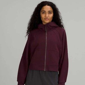 Lululemon Scuba Oversized Full-Zip - Cassis - XS/S - NWT